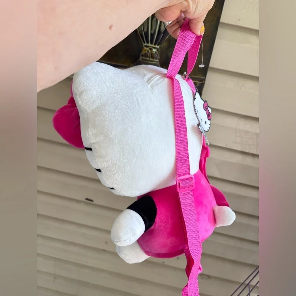 Hello Kitty plush backpack NWT